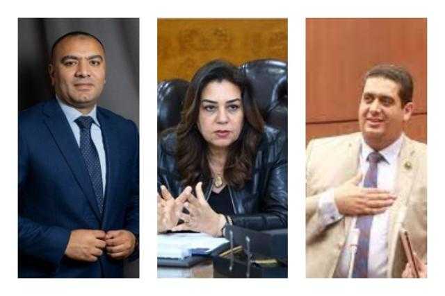 نائبى دمياط بمجلس الشيوخ وليد التمامى ومحمد ابوحجازى يهنئان شعب محافظة دمياط والدكتوره منال عوض بالعيد القومى للمحافظة 