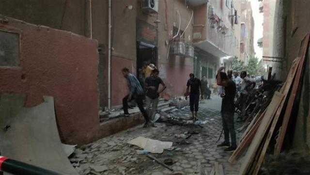 شباب إمبابة يطلقون حملة تنظيف لبقايا حريق كنيسة أبو سيفين